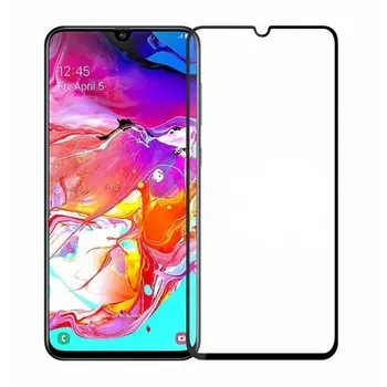 Защитное стекло Glass PRO (9D) Screen для Samsung Galaxy A70 (SM-A705F) (черная рамка)