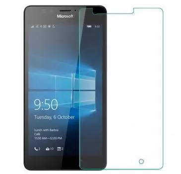 Защитное стекло Glass PRO для Microsoft Lumia 550 прозрачное (антибликовое)