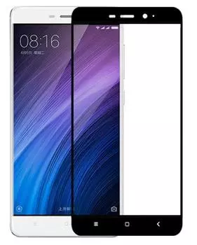 Защитное стекло Glass PRO (Full) Screen для Xiaomi Redmi 4A цветное (черная рамка)
