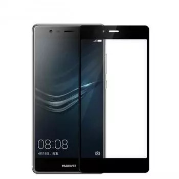 Защитное стекло Glass PRO (Full) Screen для Huawei P9 Plus цветное (черная рамка)