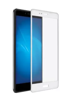 Защитное стекло Glass PRO (Full) Screen для Huawei Nova цветное (белая рамка)
