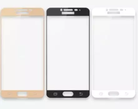 Защитное стекло Glass PRO (Full) Screen для Samsung Galaxy J2 Prime (SM-G532) цветное (черная рамка)