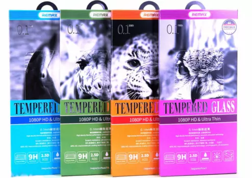 Защитное стекло Remax Caesar (каленое стекло) (3D) для Apple iPhone 7 Plus/8 Plus (белая рамка)