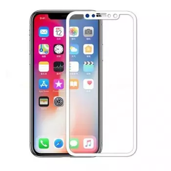 Защитное стекло Remax Tempered Glass 3D 9H для Apple iPhone 11 Pro/Xs/X антибликовое (белый)