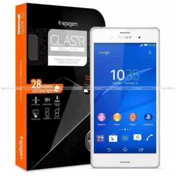 Защитное стекло Spigen SGP11250 Glas.tR Slim для Sony Xperia Z3 / Z3 Dual