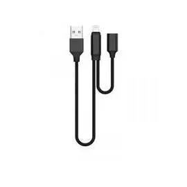 Адаптер Devia Jet Audio Switching Cable (Lightning) 3.5mm (Black)
