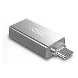 Адаптер Wiwu TSeries USB-C на USB 3.0/USB 2.0 (T02) (Silver)