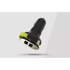 Автомобильный блок питания Rock Sotor Car Charger 2xUSB 3,4A (RCC0110) (Black)