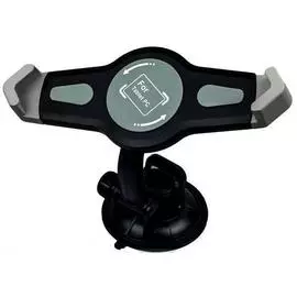 Автомобильный держатель для планшетов Car holder SK33 (7" - 10.1") Дюймов на стекло (черный-серый)