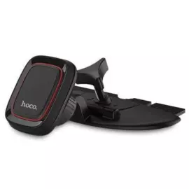 Автомобильный держатель универсальный магнитный HOCO CA25 в CD-слот (черный)