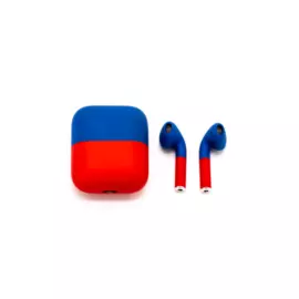 Беспроводная гарнитура Apple AirPods 2 (Blue-Red)