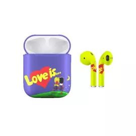 Беспроводная гарнитура Apple AirPods 2 (Love Is Blue)