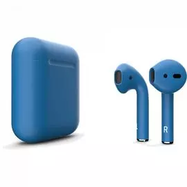 Беспроводная гарнитура Apple AirPods 2 (Matte Blue)