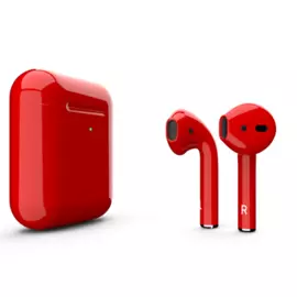 Беспроводная гарнитура Apple AirPods 2 Wireless (Gloss Red)