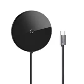 Беспроводное зарядное устройство Baseus Circular Mirror Wireless Charger HUB (WXJMY-A0G) (черный)