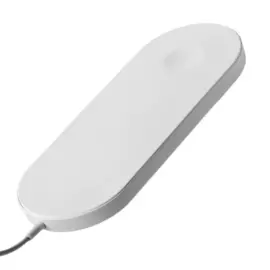 Беспроводное зарядное устройство COTEetCI (WS-8) 2 в 1 для Apple iPhone/Apple Watch 10W (CS5161-WH) (белый)