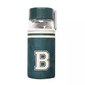 Бутылка для воды Remax-Life (RL-CUP72) стекло/силикон 370 мл (зеленый)