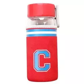 Бутылка для воды Remax-Life (RL-CUP72) стекло/силикон 370 мл (красный)