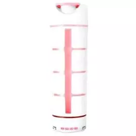 Бутылка для воды Remax с Bluetooth колонкой (RT-CUP38) пластик 600 мл (розовый)