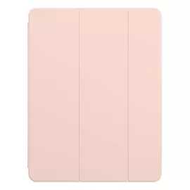 Чехол Apple Smart Folio для iPad Pro 12.9" (2020) (MXTA2ZM/A) (полиуретан с подставкой) (Pink Sand)