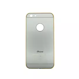 Чехол-бампер Fashion для Apple iPhone 6 Plus/6S Plus металлический (silver)