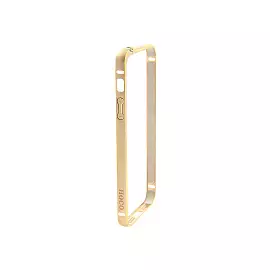 Чехол-бампер Hoco Blade Series Arc Frame для Apple iPhone SE/5S/5 металлический (Gold)