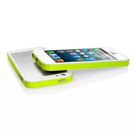 Чехол-бампер SGP Neo Hybrid для Apple iPhone SE/5S/5 поликарбонат (Lime)