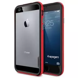 Чехол-бампер Spigen Neo Hybrid EX для Apple iPhone 6/6S (Dante Red) (SGP11025)