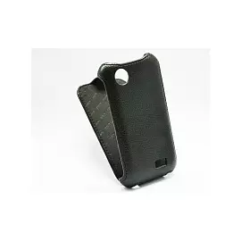Чехол-книжка Armor Art Case для Lenovo A369 искусственная кожа (black)