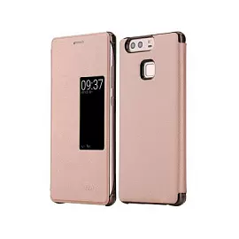 Чехол-книжка Armor Case для Lenovo P90 искусственная кожа/силикон с окном (rose gold)