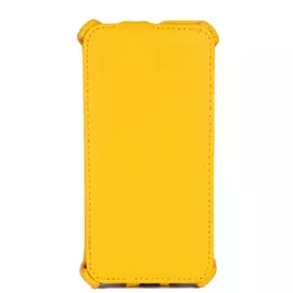 Чехол-книжка Armor для Huawei Ascend P6 искусственная кожа (желтый)