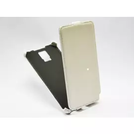 Чехол-книжка Armor для Samsung Galaxy Core Prime искусственная кожа/силикон (белый)