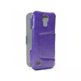 Чехол-книжка Armor для Samsung Galaxy S4 i9500 искусственная кожа (фиолетовый)