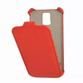 Чехол-книжка Armor для Samsung Galaxy S5 i9600 искусственная кожа (красный)