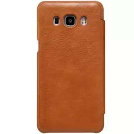 Чехол-книжка Armor Floral Pattern для Samsung Galaxy J5 искусственная кожа (коричневый)
