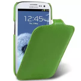 Чехол-книжка Armor View Case для Samsung Galaxy S3 искусственная кожа (салатовый)