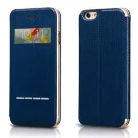 Чехол-книжка Armor View Case для Samsung Galaxy S3 с окошком (темно-синий)