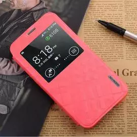 Чехол-книжка Baseus Brocade для Samsung Galaxy S5 (SM-G900) натуральная кожа (розовый)