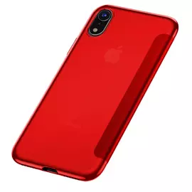 Чехол-книжка Baseus Touchable для Apple iPhone XS Max пластик красный