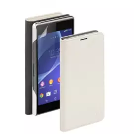 Чехол-книжка Deppa Wallet Cover для Sony Xperia Z3 искусственная кожа (белый)