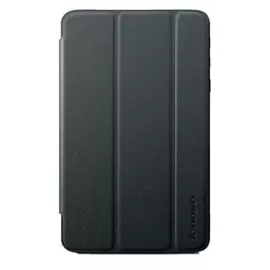 Чехол-книжка для Lenovo Idea Tab S5000 полиуретан/пластик (черный)
