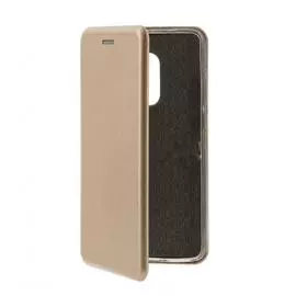 Чехол-книжка Flip Case для Xiaomi Redmi Note 5A искусственная кожа, силикон (золотой)