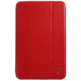 Чехол-книжка G-Case для Lenovo IdeaTab A5500\A8-50 искусственная кожа/белые нитки (красный)