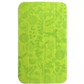 Чехол-книжка Gissar Flora Series для Samsung Galaxy Tab 3 7.0 (SM-T210/SM-T211) (зеленый)