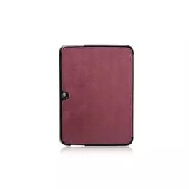 Чехол-книжка Gissar Metallic для Samsung Galaxy Tab 3 10.1 (P5200/P5210) натуральная кожа( бордовый)