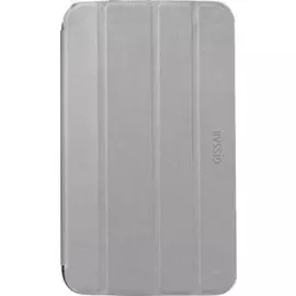 Чехол-книжка Gissar Metallic для Samsung Galaxy Tab 3 10.1 (P5200/P5210) натуральная кожа (серый)