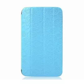 Чехол-книжка Gissar Paisley Series для Samsung Galaxy Tab 3 7.0 (SM-T210/SM-T211) (голубой)