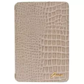 Чехол-книжка Guess Folio Case для Apple iPad Air (GUD5CRB с подставкой) Croco Beige