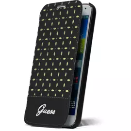 Чехол-книжка Guess Gianina Book для Samsung Galaxy S5 натуральная кожа (black)