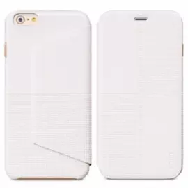 Чехол-книжка Hoco Crystal Fashion Series для Apple iPhone 6/6S натуральная кожа (белый)